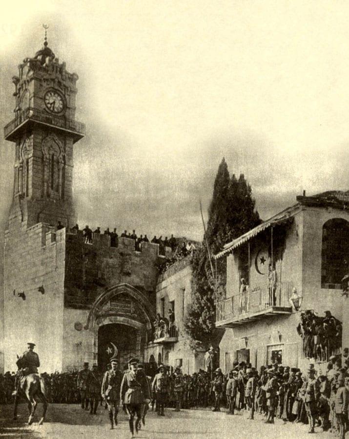 לורד אלנבי בכניסתו לירושלים, 1917