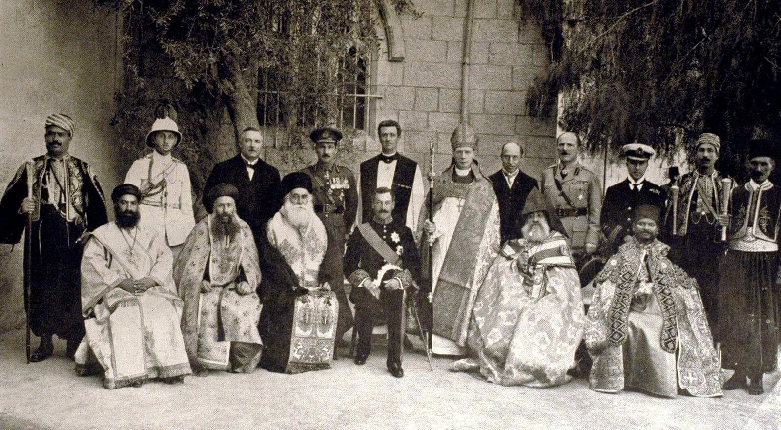 קבוצת בכירים ומנהיגים בירושלים