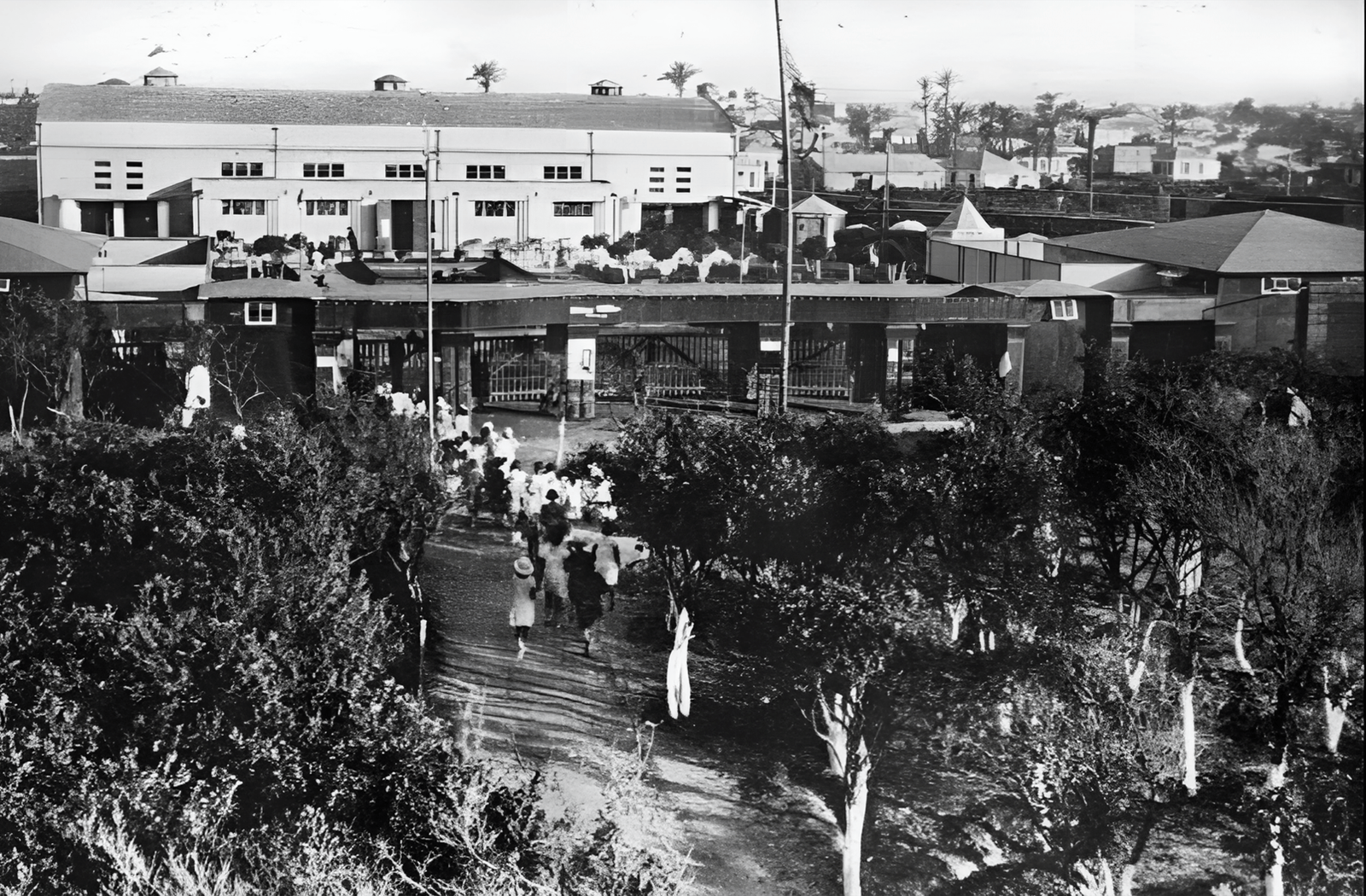 מבט על שטח יריד המזרח בתל-אביב